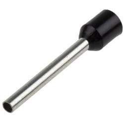 Insulated ferrule for 1.5mm² 12mm wire - black