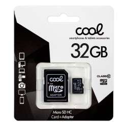 Memory Card 32GB MicroSD (Clase 10) - COOL