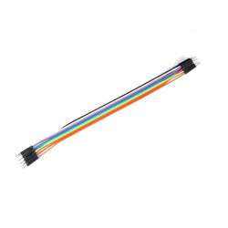 Set of 10 Dupont Male-Male connection cables - 150mm
