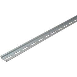 DIN rail 1m, 35x7.5mm, aluminum 1mm