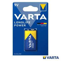 Alkaline battery 9V 6LR61 - Varta 