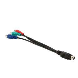 Cable 7-Pin S-Video to 3 RCA RGB