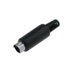 Plug mini DIN 4-pin male for cable