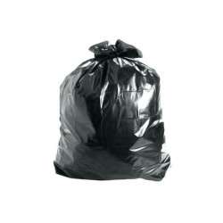 Trash bags Plast 100Lts Black 21,5my (70x105cm) (Pack 10)