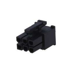 Mini-Fit 6 pin female plug - Molex 45559-0002