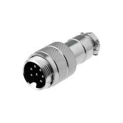 7 pin male microphone plug for cable
