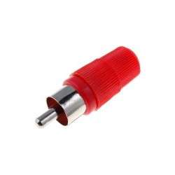 Red male to RCA plug