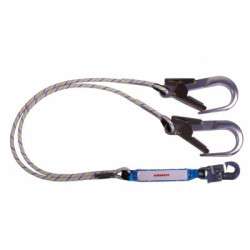 Energy Absorber with Two Lanyards and Snap Hooks 