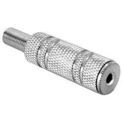 Connector Jack Metal 2,5mm Female stereo