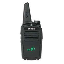 MAAS PT-100 - BLACK - PMR-446 handheld radio