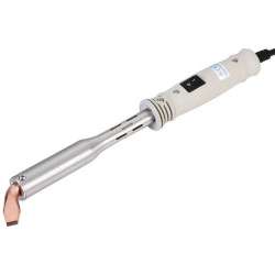 230V 200W soldering iron with curved chisel tip Ø14mm
