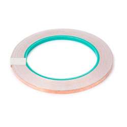 COPPER FOIL ADHESIVE TAPE -5mm x 25 mts