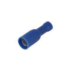 Blue Isolated Female Round Terminal (1.5-2.5mm²) Ø5.0mm