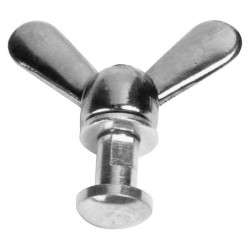 Screw with wing nut, for DV base