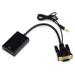 VGA + Audio to HDMI Converter