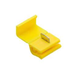 yellow fast (burglar) connector (4 -6mm²)