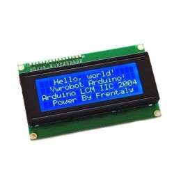 2004 5VDC LCD MODULE WITH DRIVER (20X4 CHARACTERS) FOR ARDUINO / FUNDUINO