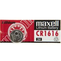 Battery Lithium CR1616 3.0V LiMnO2 - Maxell