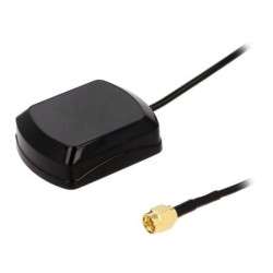 Indoor magnetic antenna for GPS with SMA connector, 5m cable