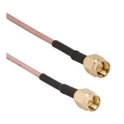Cable SMA male / male RG316, 50 ohm, 12 ", 304.8 mm - AMPHENOL