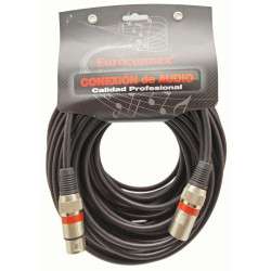 XLR cable - XLR 3 pin m / f 20m