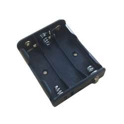 3xAA battery holder - R6 - Flat