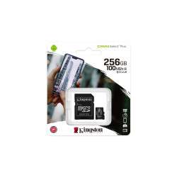 Memory Card 256GB MicroSD SDCS2 100 MB/s (Clase 10) - Kingston Technology Canvas Select