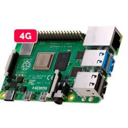 Raspberry Pi 4 Model B 1.5GHz 4GB - WiFi 2.4/5GHz + Bluetooth 5.0 + PoE