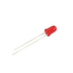 LED 3mm RED DIFFUSE