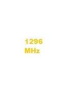 1296 MHz