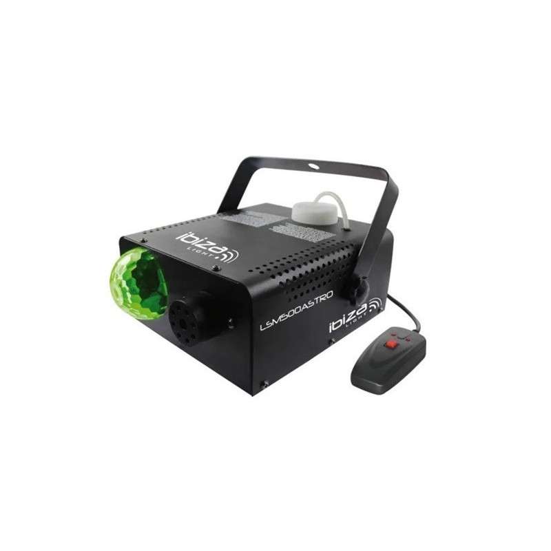 500W Smoke Machine with 3 3W RGB LEDs and Control  - IBIZA