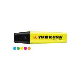  Marcador Fluorescente Stabilo Boss Amarelo 70/ 24 1 Und