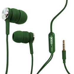Auriculares 3,5 mm COOL Bali Stereo Con Micro Verde