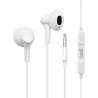 3.5mm COOL Bora Stereo Headphones With Micro White 