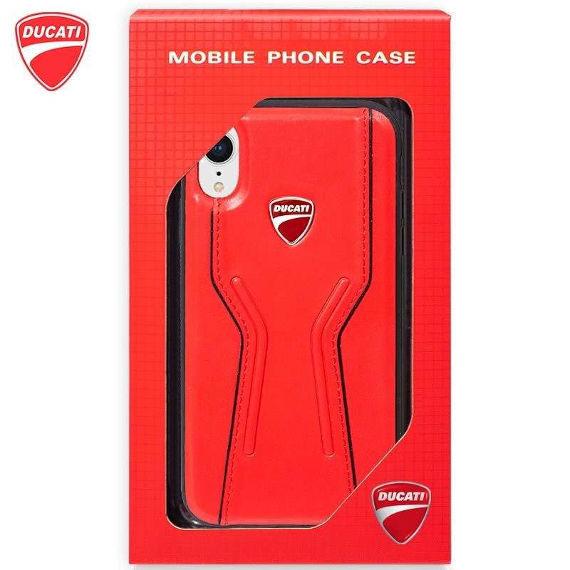 Case para iPhone XR Licencia Ducati Hard Rojo