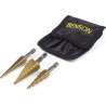 KIT of 3 Cone Drills 3-12mm/4-20mm/4-12mm