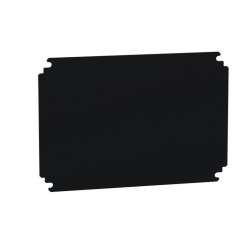 Insulating mounting plate for enclosure H400xW300mm made of bakelite