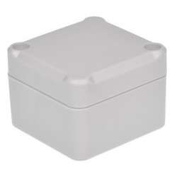 Gray plastic box 49x51x36mm - Kradex Z116J PS