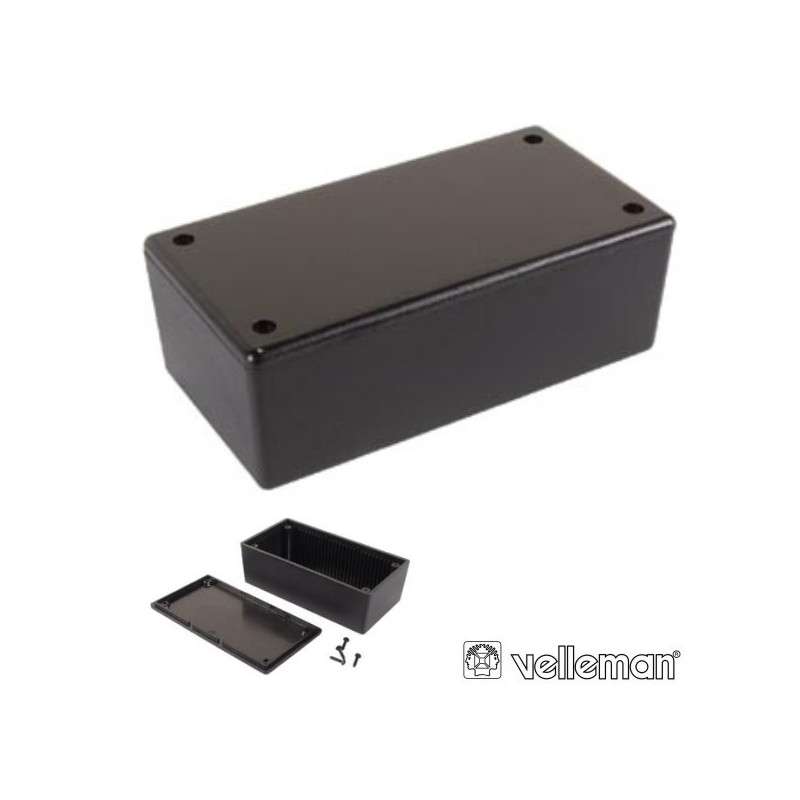 PLASTIC BOX - BLACK 130 x 70 x 45mm