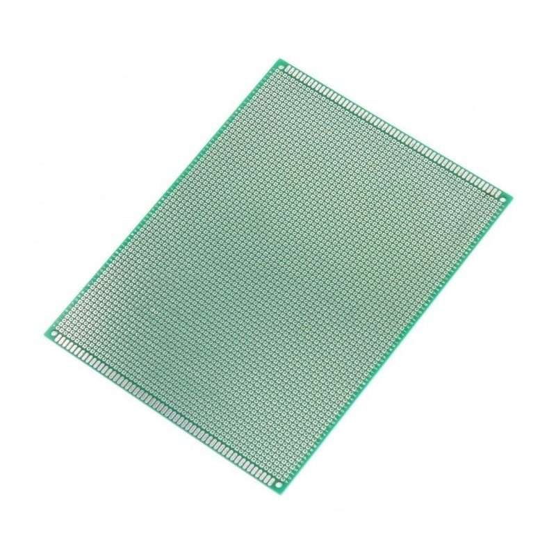90X150MM double face punched circuit board R: 2.54MM