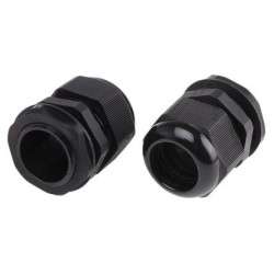 INSULATING BUSHING M32, IP65 CABLE  13 ~ 18MM BLACK COLOR