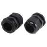 INSULATING BUSHING M32, IP65 CABLE  13 ~ 18MM BLACK COLOR