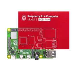 Raspberry Pi 4 Model B 1.5GHz 8GB - com WiFi 2.4/5GHz