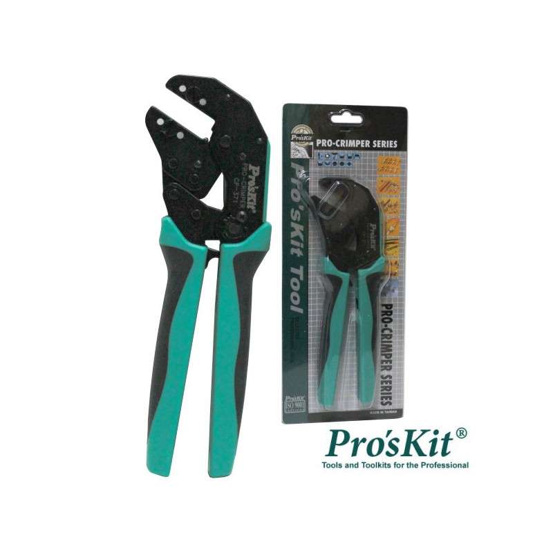 Quick Change Head Crimping Pliers (not included) - Pro'sKit CP-371