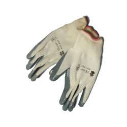 Gloves (Pair) Nylon Grey Size  (L)