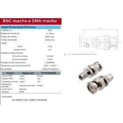 SMA male  to BNC male Adapter
