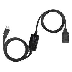 Cable alargador activo USB 2.0 A macho - A hembra 10m