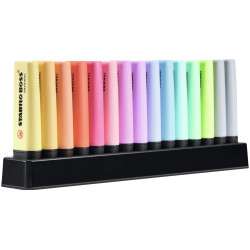 Stabilo Boss 70 Pastel Pack de 15 Marcadores Fluorescentes - Colores Surtidos