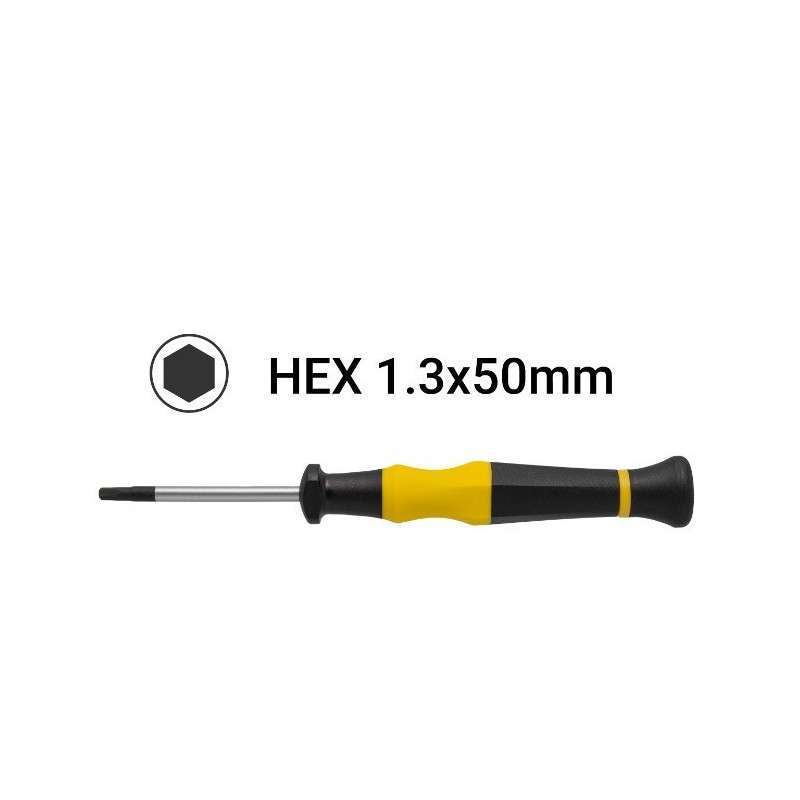 Destornillador Precision Hex H1.3x50mm