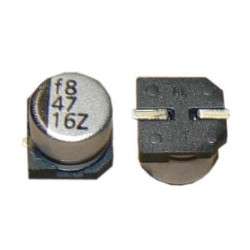 Condensador Electrolítico SMD 47uF, 35v, 6.3mm, 85º